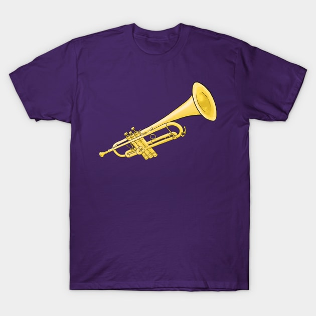 Trumpet T-Shirt by ElectronicCloud